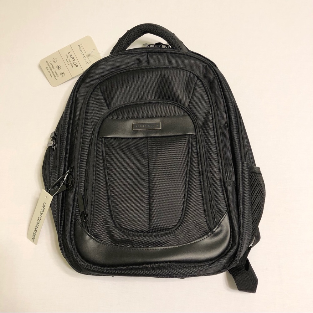 NWT Perry Ellis Portfolio Laptop Backpack